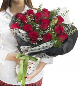 Buket - 15 Adet Gül